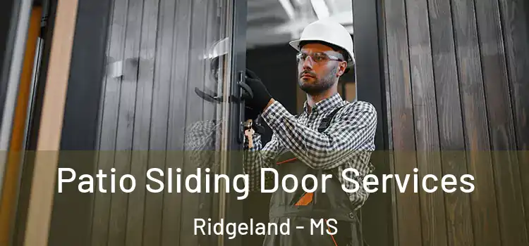 Patio Sliding Door Services Ridgeland - MS